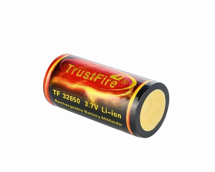 TrustFire 2 шт 6000mah 3 7 V 32650 литий ионная аккумуляторная батарея с PCB защитой для