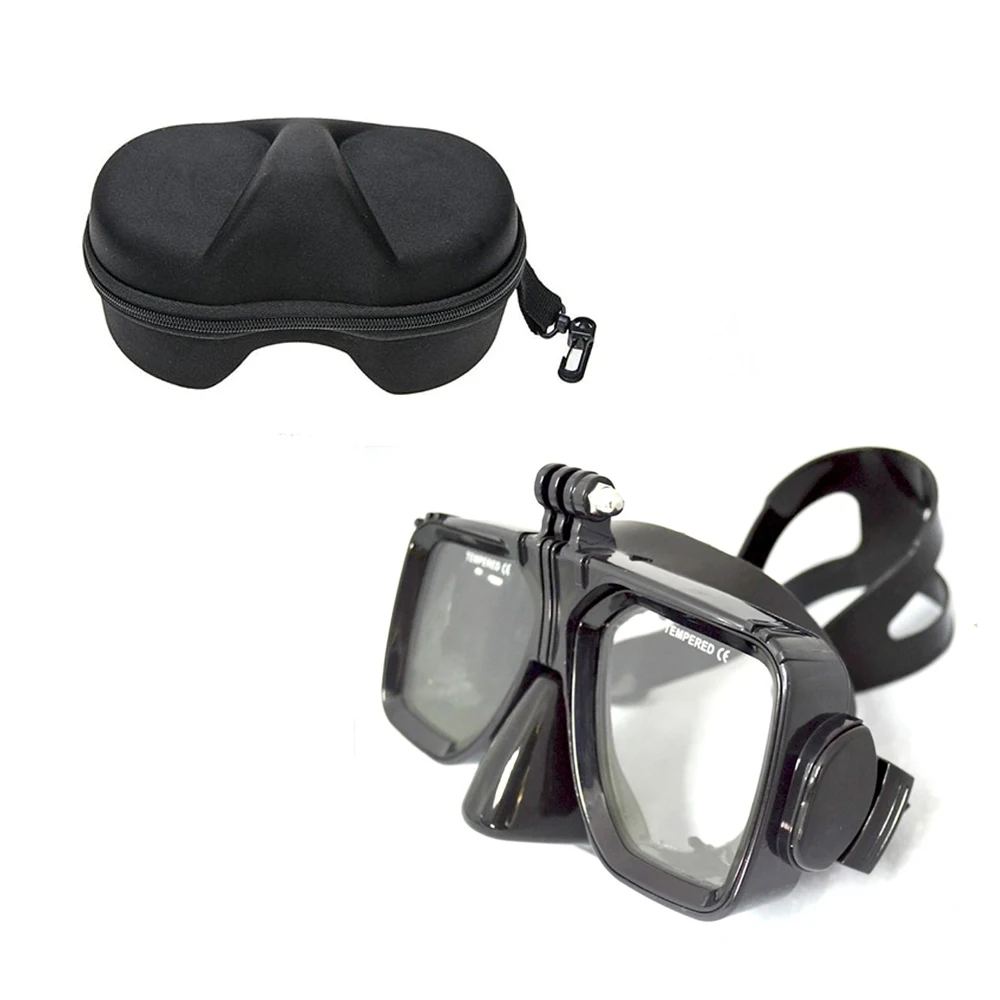 For Gopro waterproof Accessories Underwater Glass Diving Mask for Go
