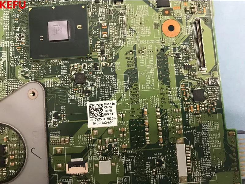 Материнская плата KEFU CN 0VX53T VX53T 48 4hh01. 011 для ноутбука Dell inspiron 15R N5010 материнская HM57 DDR3