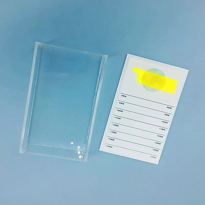 Eyelash Extension Storage Box Eyelash Extension Organizer Acrylic Lash Plate Storage Organizer Holder Eyelash Extension Tools 5