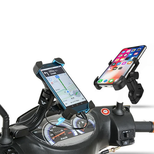 Electric Motorcycle Phone Holder Smartphone GPS Holder Support