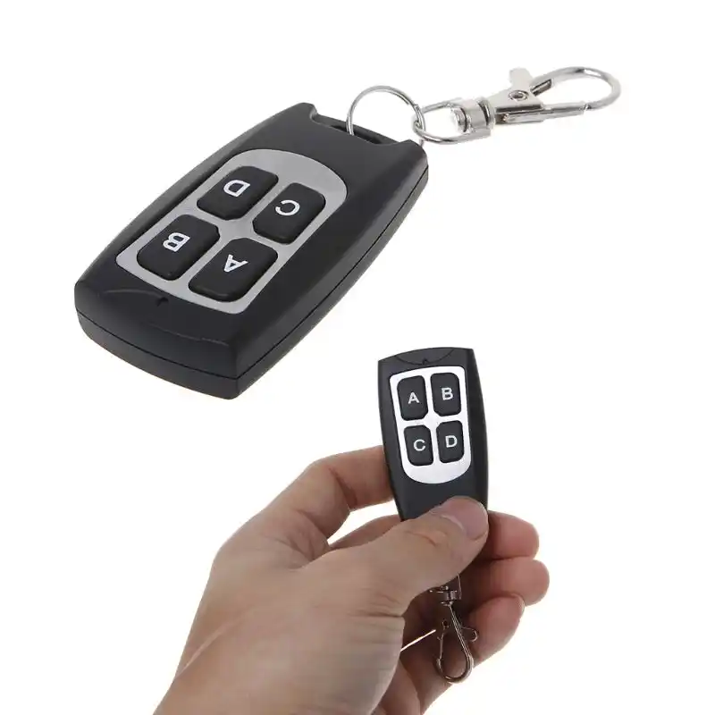 Remote Control Waterproof Four Button Smart Copy Controller Wireless Transmitter Garage Door Opener Switch 315mhz 433mhz