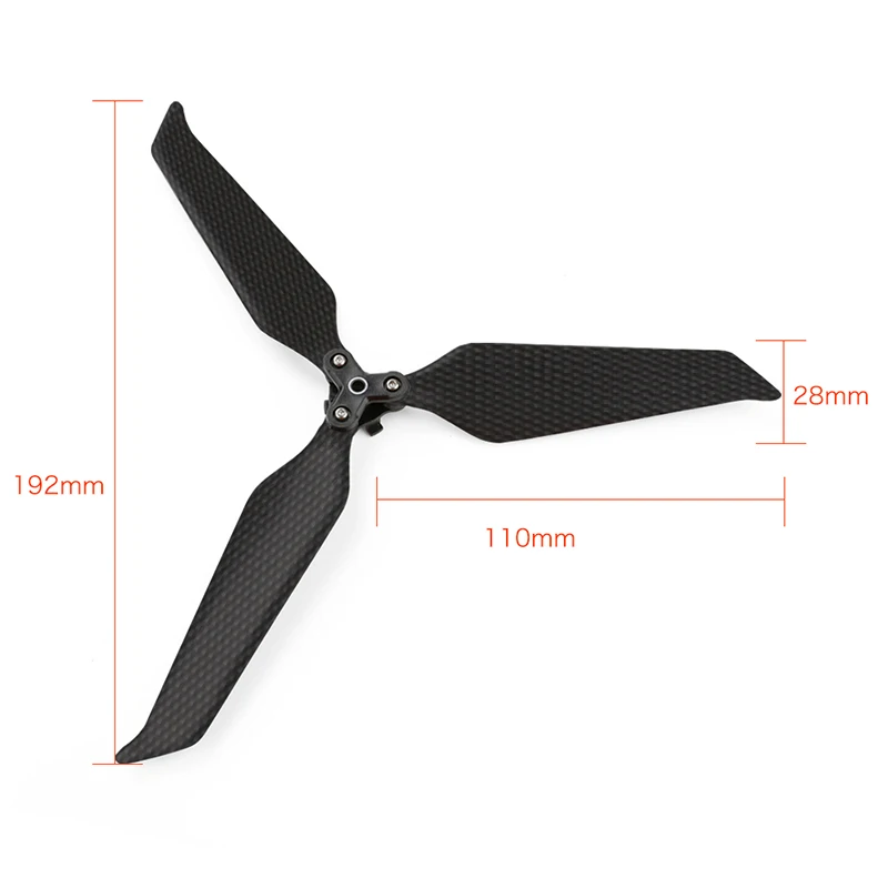mavic 2 carbon fiber Low Noise propellers Enhance blade 8743 propeller for dji mavic 2 pro  zoom drone Accessories 1 (3)