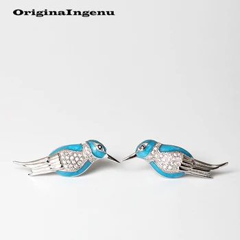 

925 Sterling Silver Earrings Bird Jewelry Charm Vintage Minimalism Brinco Birthday Gift Pendientes oorbellen Earrings for Women
