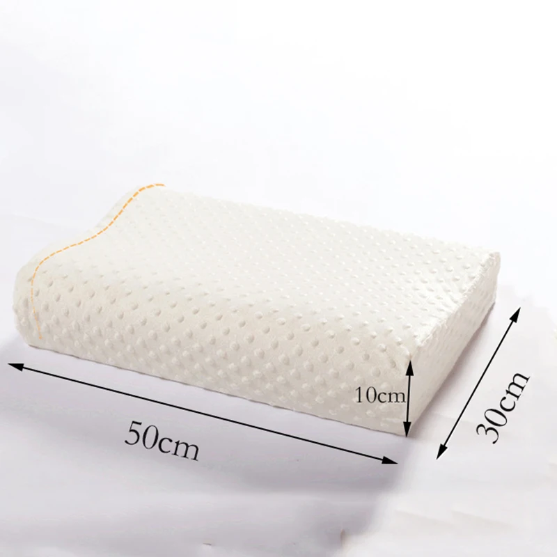 Memory foam pigow Ортопедическая подушка для сна медленный отскок памяти хлопок забота о здоровье постельные принадлежности Поду