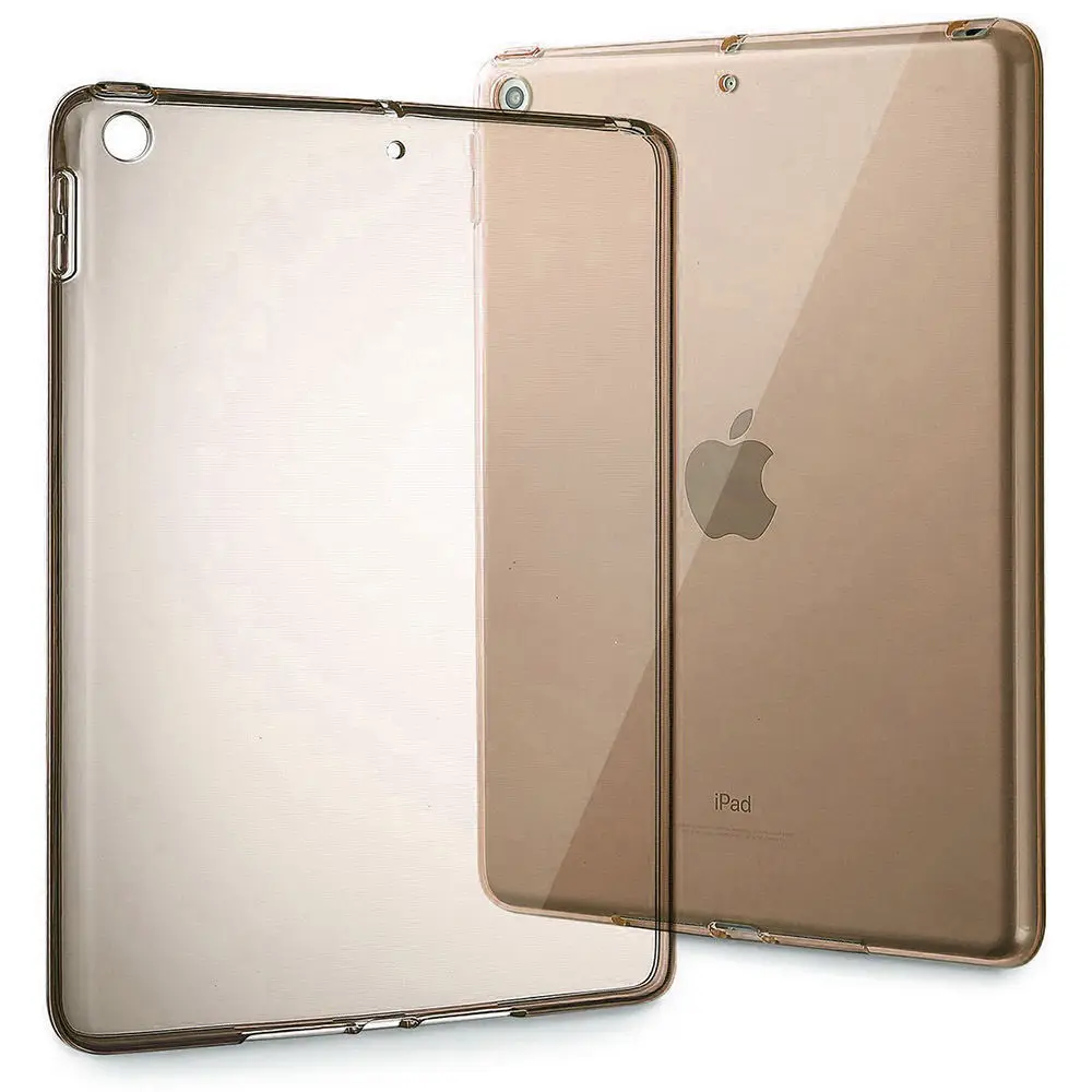 Для Apple iPad Air 2 Ipad 6 Чехол funda силиконовый мягкий ТПУ для iPad Air 2 Чехол прозрачный для iPad 6 Задняя Крышка планшета