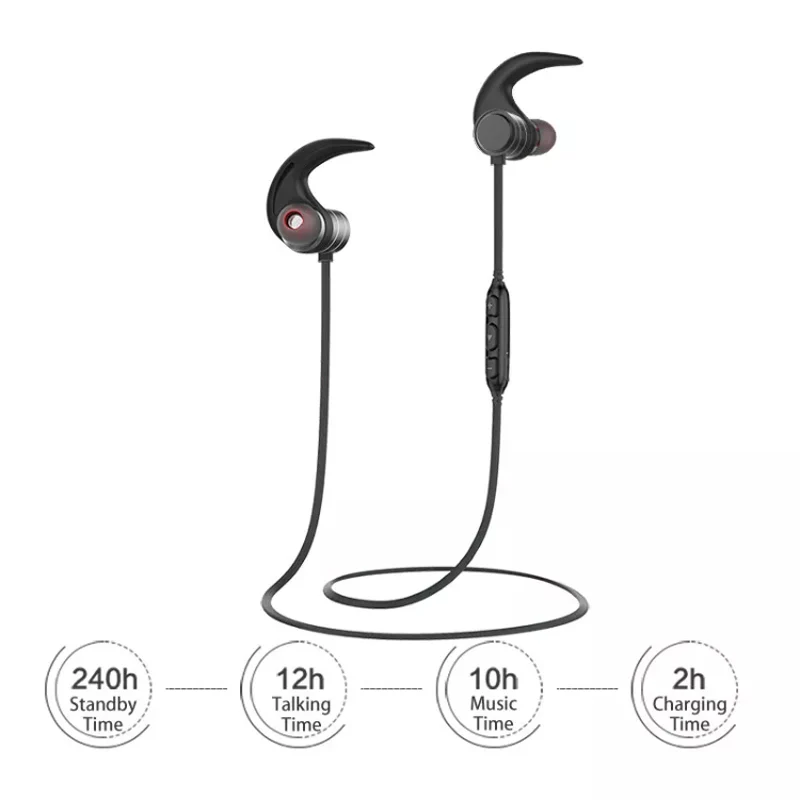 AWEI AK5 Bluetooth наушники беспроводные наушники с магнитной bluetooth-гарнитурой наушники с микрофоном шумоподавление