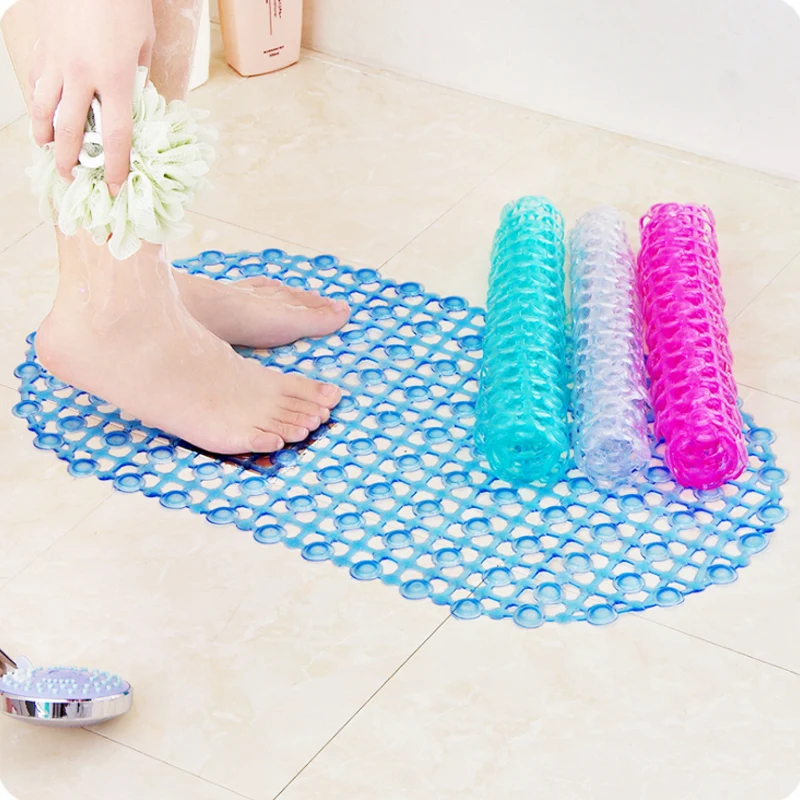  Simple Water Antibacterial Pvc Bathroom Mat Non-slip Wear-resistant Easy To Clean The Living Room K