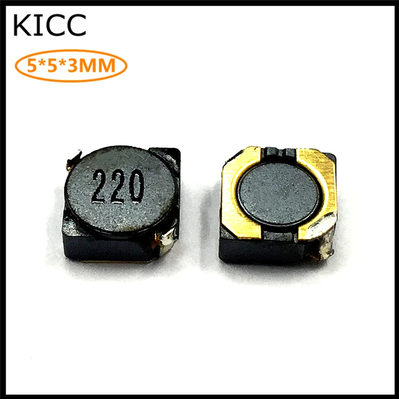 4D28 22UH 220M 220 индуктор 5*5*3 чип мощность экранирования индуктивность 10 шт. |