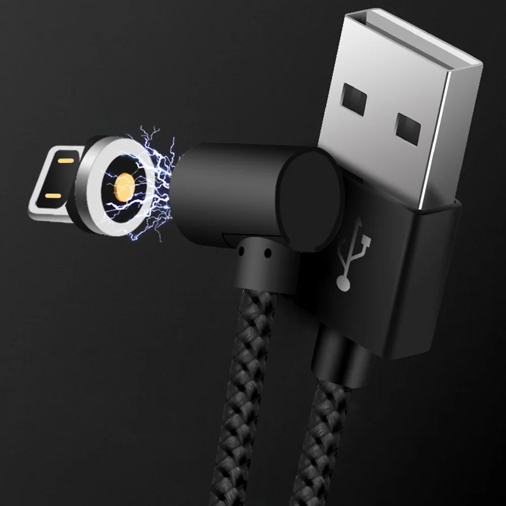 Магнитные зарядные устройства для Samsung Galaxy S9 LG Xiomi Huawei Usb кабель освещения IPhone 7 8