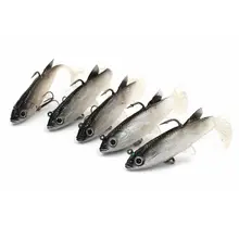 5Pcs Hot Sale !! Leurre Souple Soft Lure Carp Fishing tackle Fishing wobblers Artificial Bait Pike Lure 4 colors 14G 8.6CM 2018 bearking hot fishing lure soft bait professional lure 3 15pcs 7 6cm 2 5 quality carp artificial wobblers free shipping
