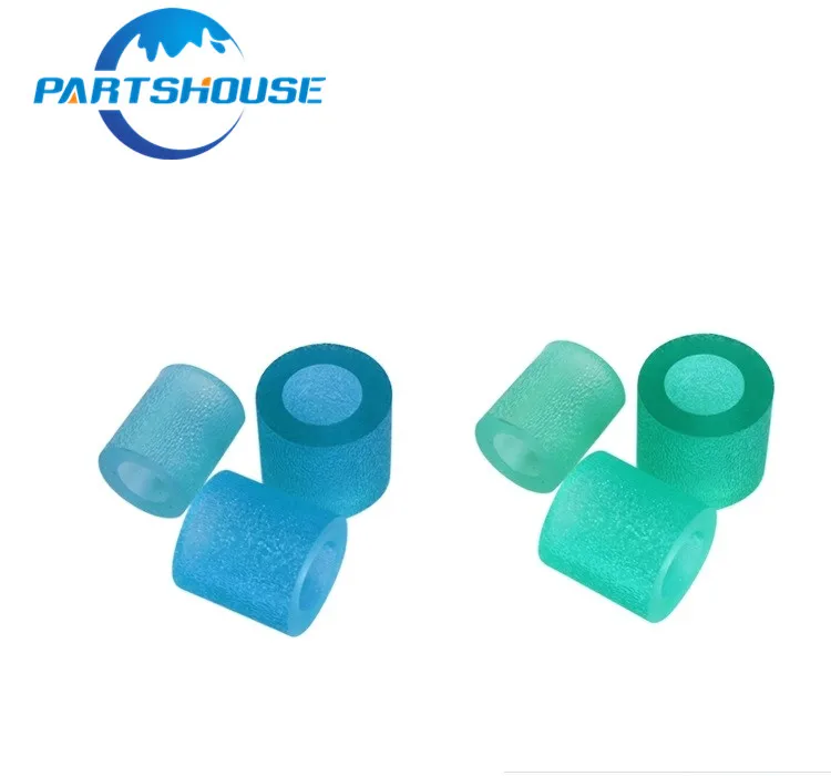 3Set Pick up roller tire AF03-2050 AF03-1065 AF03-0051 for Ricoh Aficio 2051 2060 AF2075 MP6001 6500 7001 MP7500 Grey Green Blue (2)