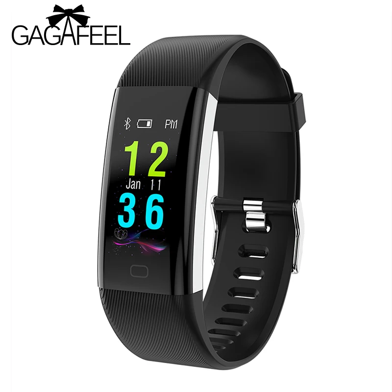 

Gagafeel Bluetooth Smart Band F07 Plus OLED Color Screen Smart Bracelet IP68 Waterproof Swim Heart Rate Blood Pressure Monitor