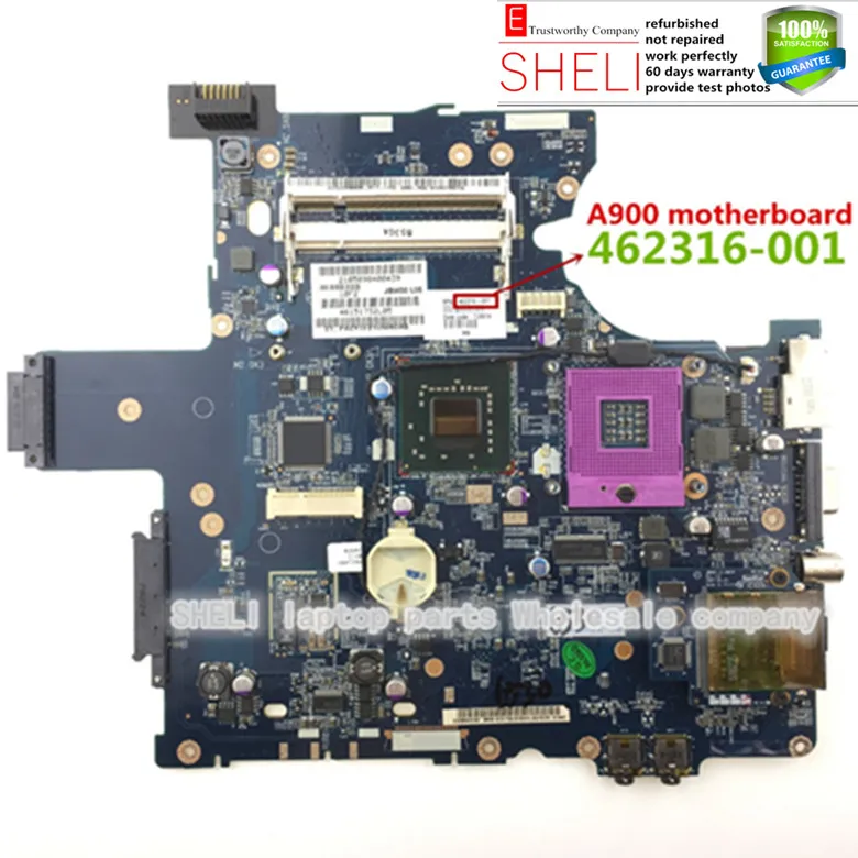 462316-001 для HP campamq A900 материнская плата ноутбука основная JBW00 LA-3981P LA3981P GM965 магазин