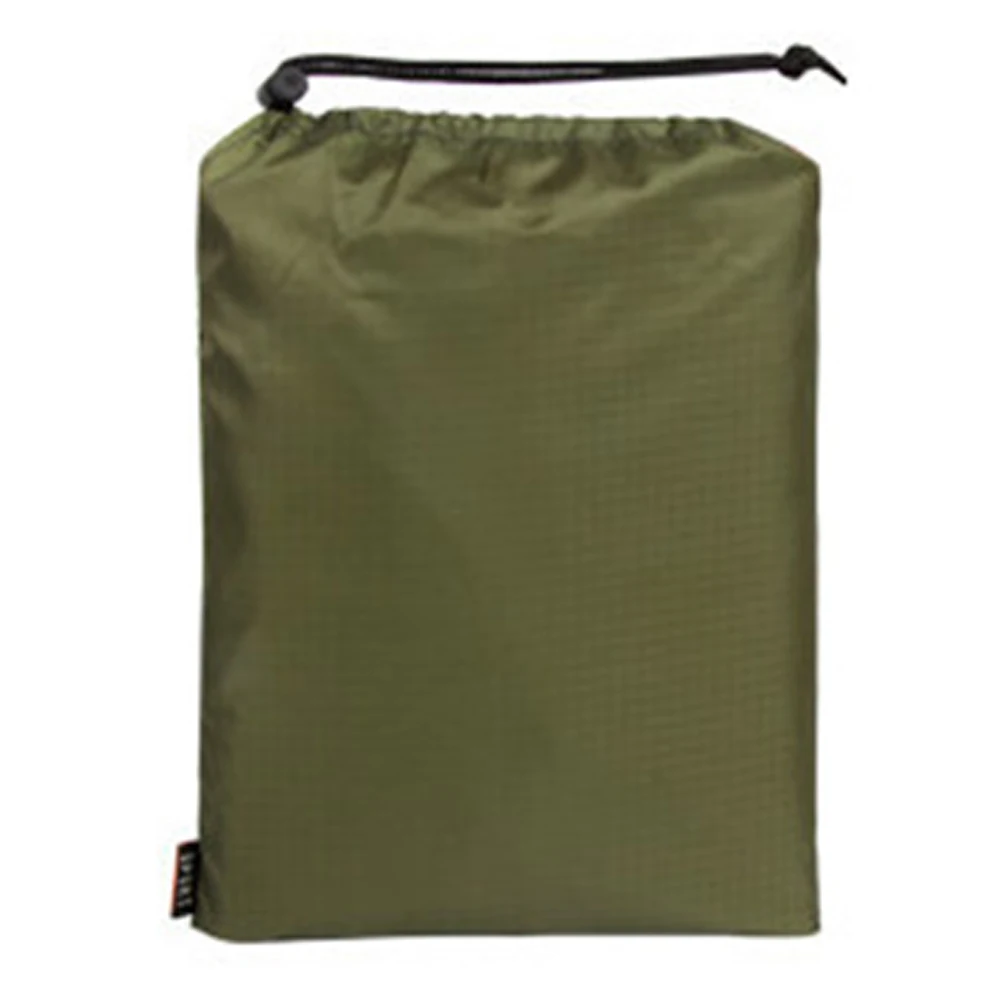 

3 In 1 Men Women Outdoor Poncho Ultralight Backpack Cover Waterproof One-Piece Raincoat Multifunctional Wear Resistant Tent Mat