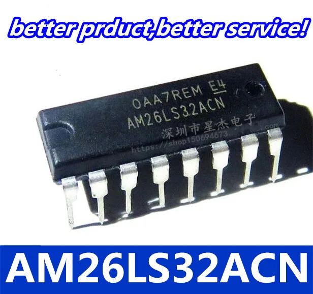 AM26LS32//BEA AMD IC QUAD DIFF LINE RCVR 1 PIECE