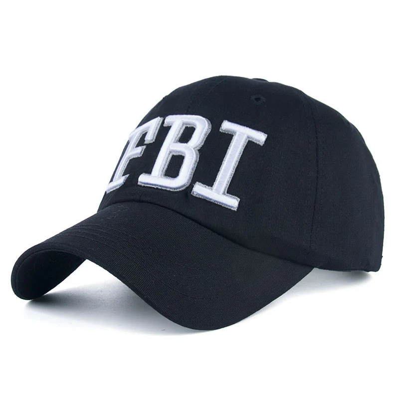 Fashion Letter Embroidery Baseball Cap FBI Brand New Outdoor Sport Snapback Hat Men Women Tactical Sun Caps Casquette CP0151 (2)