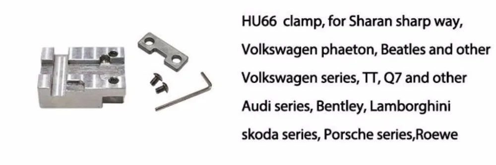 Hu64 Hu66 TOY2 VA2 HU162T ключ машина крепежные детали для Ford/Benz/Toyota/Lexus/ключ автомобильный для Renault зажим Замена A7 Sec E9 ключ челюсти