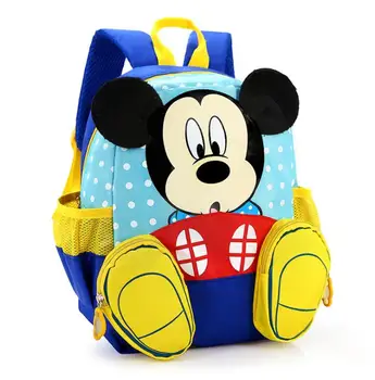 

Primary Children Cartoon mickey School Bags Kids Cartoon Backpack Waterproof Schoolbags Satchel for boys and girls