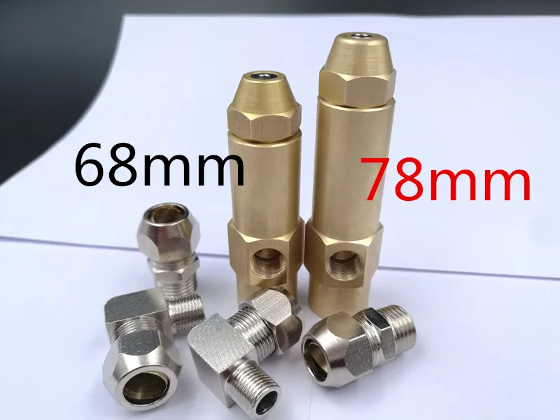 Low work pressure industrial light oil burner/oil nozzle