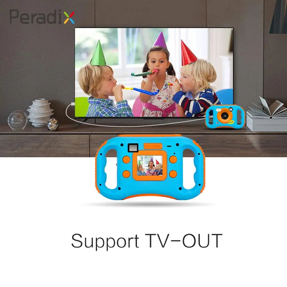 Children Camera Mini Kid Camera 1.8'' LCD 5.0MP Digital Kids Camera Shooting Kids Cartoon Image HD Funny Portable 720P Cam