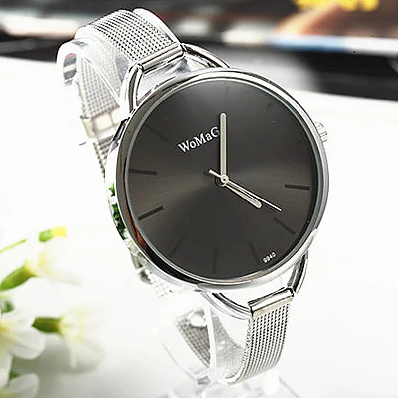 Новые трендовые яркие цвета наручные часы женские роскошные WOMAGE брендовые простые дизайнерские модные высококачественные кварцевые часы с браслетом