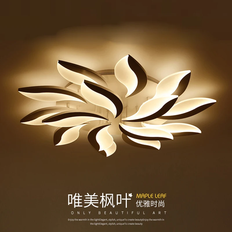 

Dandelion Acrylic ceiling lights for living room bedroom AC 90V-260V ceiling lamp led lights for home modern dinning rooms