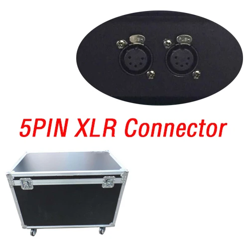5 Pin 2XLot Kingkong 1024 DMX консоль профессиональные сценические прожекторы с движущимися огнями оборудование 1024 каналов DMX512 Контроллер Flgihtcase - Цвет: 5 Pin