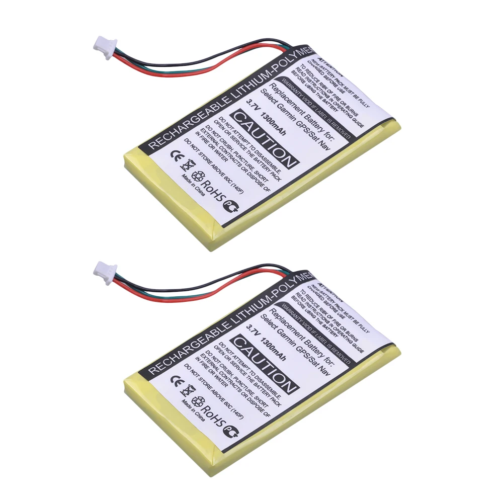 

Аккумуляторная батарея Batmax для Garmin 250, 2 шт., для Garmin Nuvi 200200 Вт, 205205 Вт, 205WT,250 252 Вт 255255 т, 265 Вт