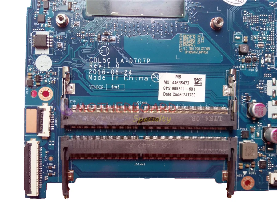 Vieruodis для HP 250 G5 материнская плата ноутбука с фотографическим процессором I7 7500U