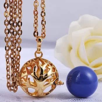 

Family Tree Harmony Chime Bola Wholesale Pregnancy Ball Bijoux Schmuck Pendant Locket Halskette Jewelry Jingle Bell Charms