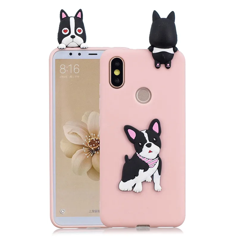 Мягкий силиконовый чехол из ТПУ для Huawei Y6 2019 Fundas 3D единорог панда кот телефона Y9 Y5