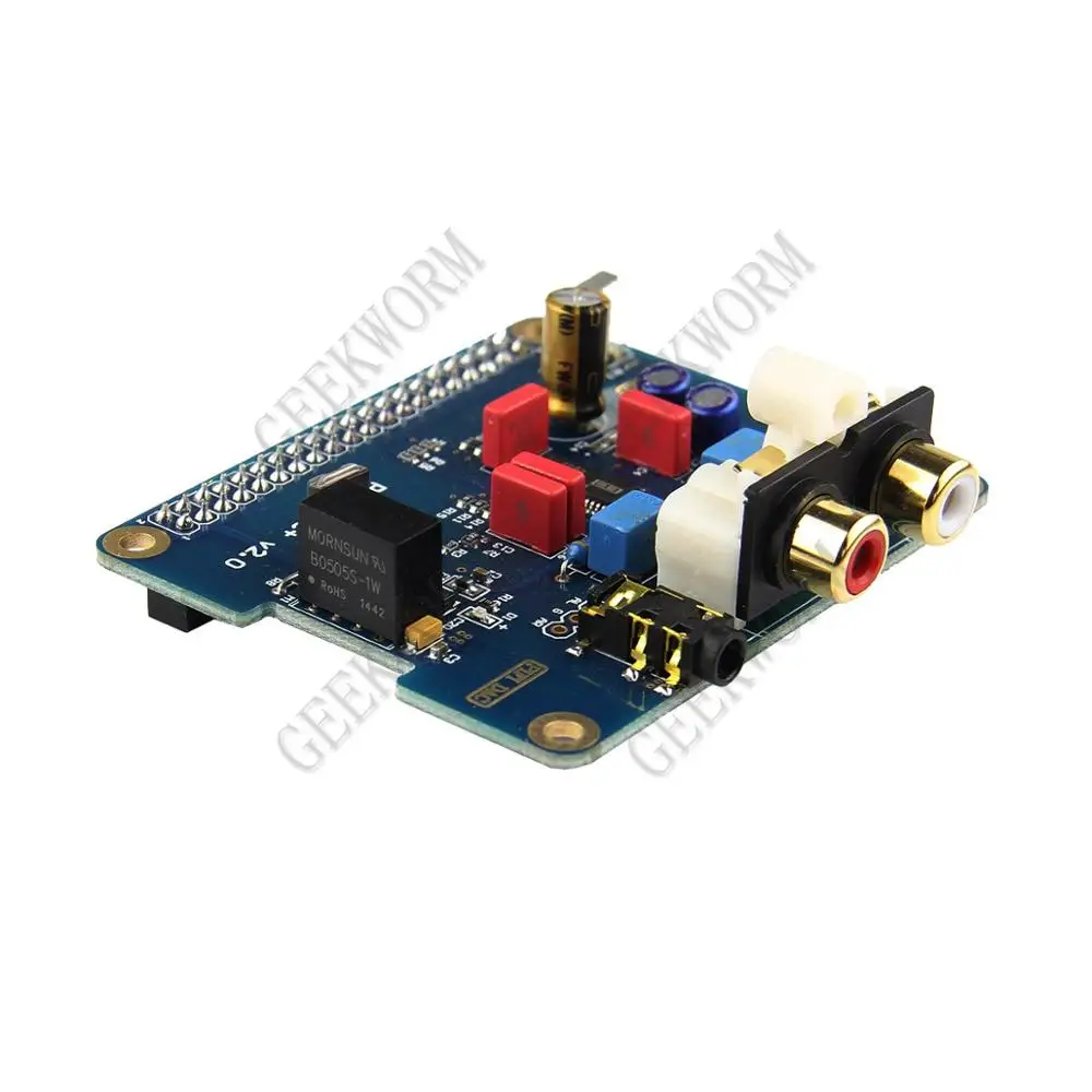 I2S интерфейс PiFi DIGI DAC + HIFI цифровая аудиокарта для Raspberry Pi 4 Модель B/3B +/ 3B /2B / B pi Dac