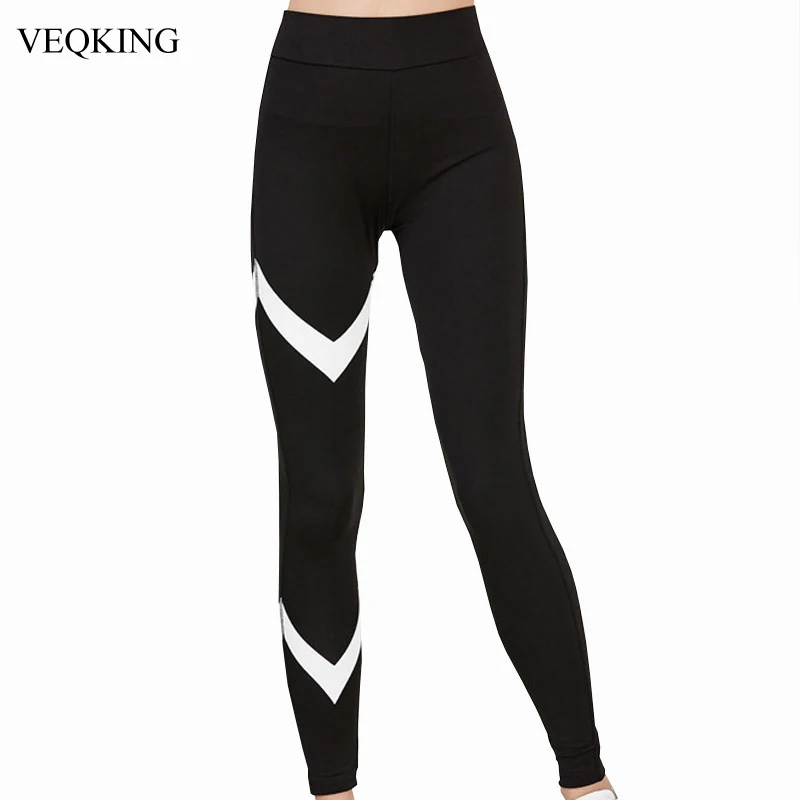 Prix pour VEQKING Flèche Impression Sport Yoga Pantalon Noir Blanc Patchwork Gym Vêtements Legging Sport Femmes Collants Running Yoga Legging Pantalon Prix pour VEQKING Flèche Impression Sport Yoga Pantalon Noir Blanc Patchwork Gym Vêtements Legging Sport Femmes Collants Running Yoga Legging Pantalon