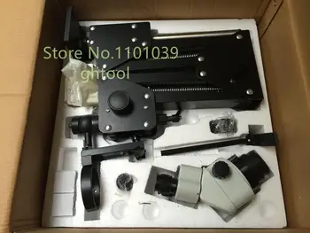 

Super Clear Portable Gem Microscope 7X-45X Stereo Zoom Stone Setting Microscope Adjustable LED Ring Light Free ghtool