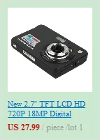 2,7 дюймов TFT цифровая водостойкая камера 24MP MAX 1080 P двойной экран 16x цифровой зум видеокамера HD268