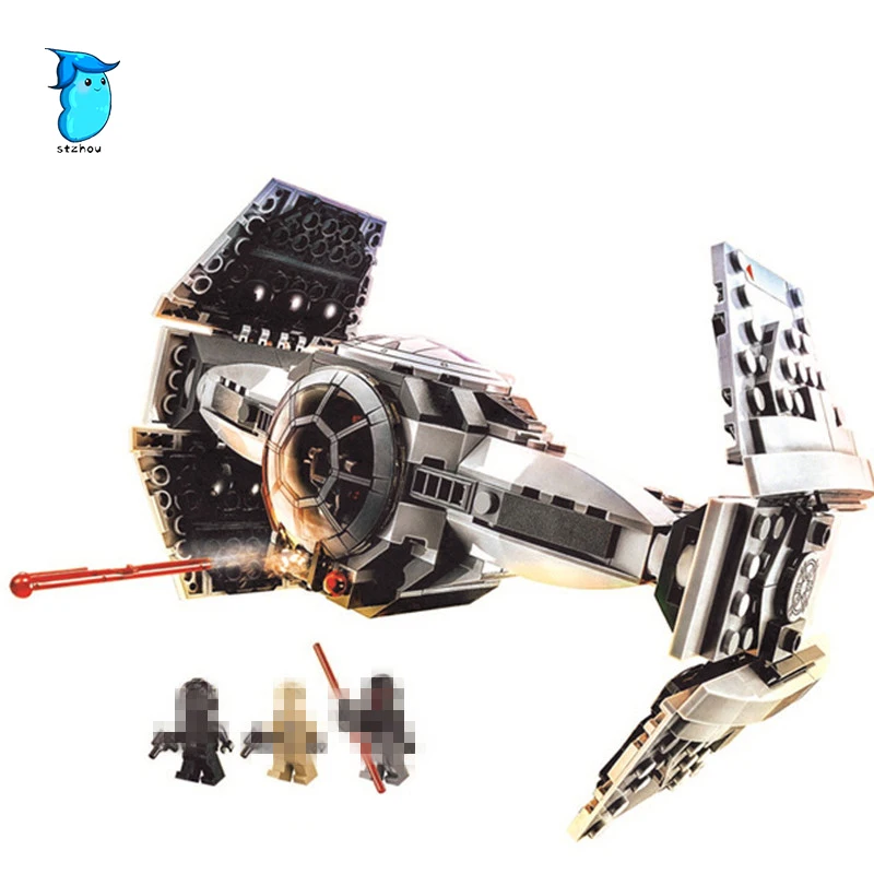 

StZhou 354 Pcs TIE Advanced Prototype Military Lepin Star Wars Bricks Model Building Toys Blocks For Children's Best Gift Bricks