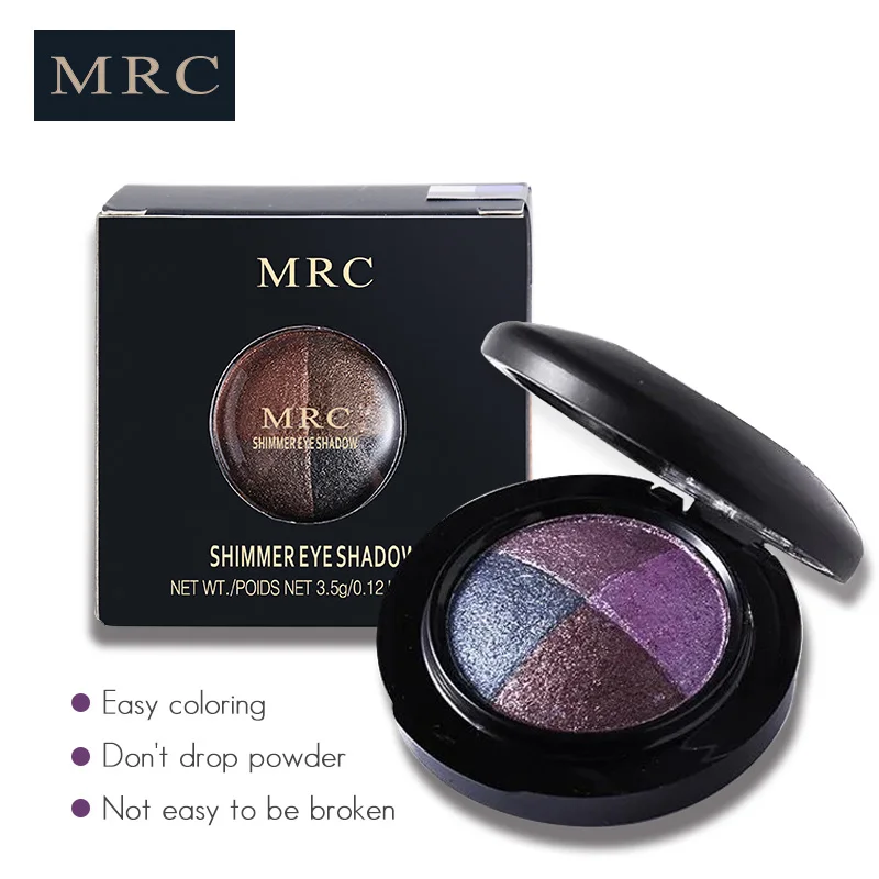 

Shimmer eyeshadow four colors long lasting natural metallic JYLMR005
