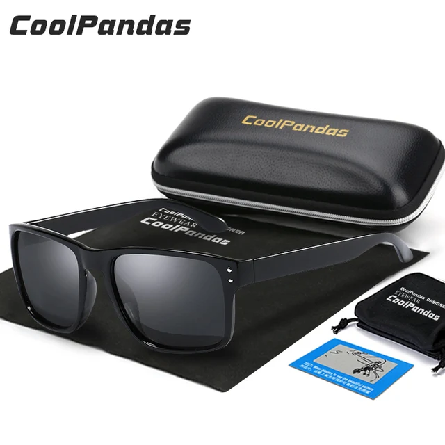 COOLPANDAS Sports Men Polarized Sunglasses Women Brand design Sun ...