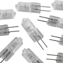 G4 10 Вт галогенная лампа x10 теплый белый Цвет прозрачный и ясный свет прекрасная атмосфера