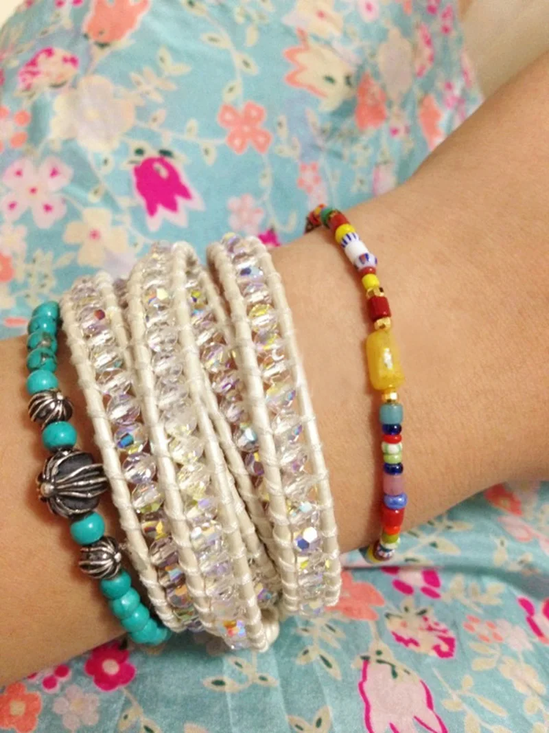 Reikinn-Lucky-Stone-Simple-Bracelet-3mm-Beads-Adjustable-Bracelet-Africa-Trade-Beewax-Beaded-Bohemia-Bracelets-Unisex (6)