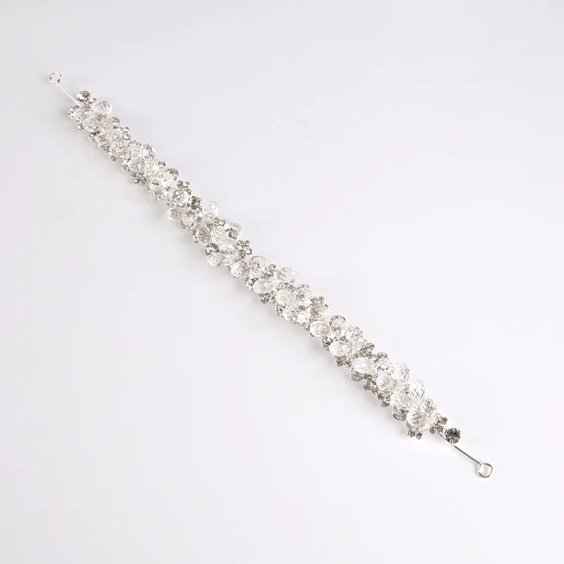 

TUANMING Summer New Fashion Silver Plated Vintage Crystal Rhinestone Prom Pageant Crowns For Women Bridal Tiara Hair Accessories