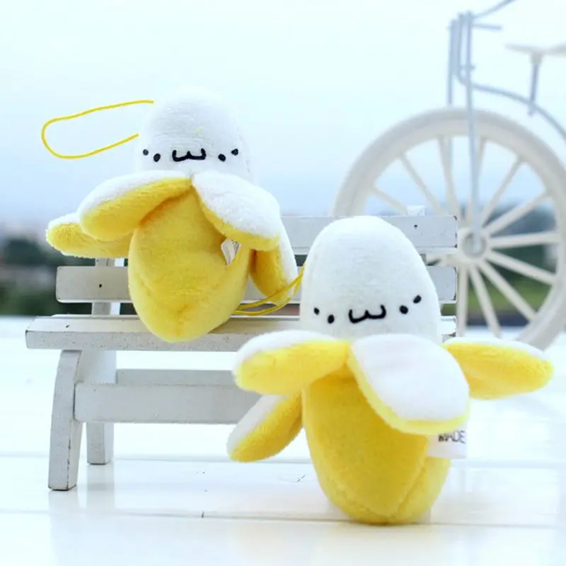 

Bananos Plush Toys Keychain Stuffed Toy Kawaii Hanging Fruit Plush Puppets For Baby Kids Child