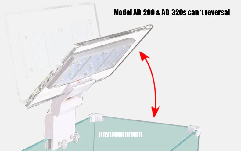 Светодиодный светильник аквариумный мини термометр 110 В ~ 240 белый синий|light