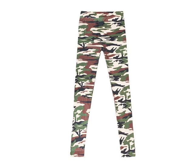 

2018 new camouflage leggings fashion casual slim nine points leggings pants For Women Camo Leggings