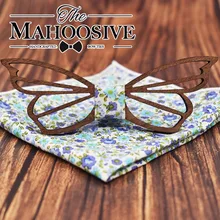 Выдолбленная бабочка Карманный квадратный шейный платок деревянная Бабочка Наборы для мужчин s деревянный галстук-бабочка галстук бабочка узелки для мужчин s Свадебная вечеринка мужчины