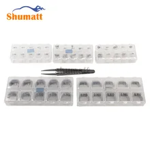 500 шт. коллектора системы впрыска топлива дизельные детали инжектор для ремонта и сборки Регулировочная шайба прокладки B11 B12 B13 B14 B16