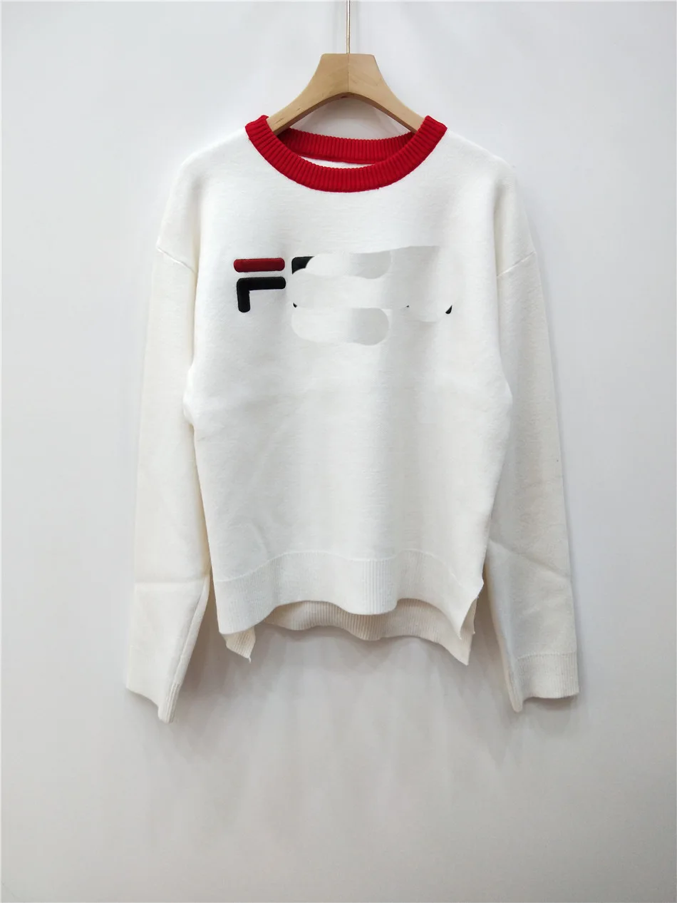 F-letters Inter-color Long-sleeve Knitted Sweater Woman Fall and Winter 2008 Thick New Style F-letters Inter-color Long-sleeve Knitted Sweater Woman Fall and Winter 2008 Thick New Style