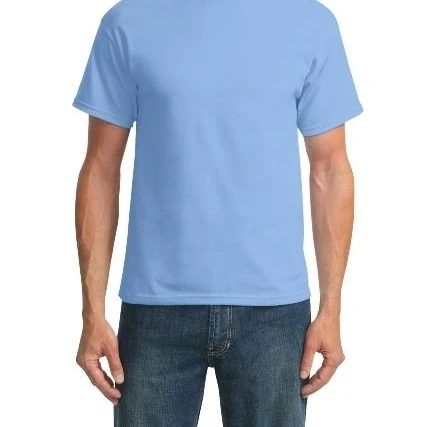 Port & Company PC55 Mens Core Blend Tees Light Blue - Large (1)