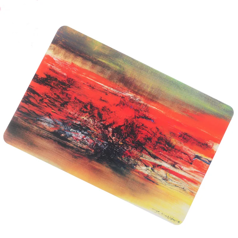 

Waterproof Oil Proof PVC Table Mat Napkin Plastic Coffee Cup Pad Heatproof Colorful Napkin 50x35cm Free Shipping 1 piece